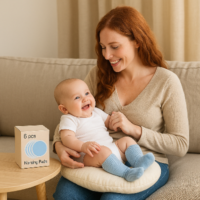coussinet-allaitement-lavable-vert-mama-rousse-bebe