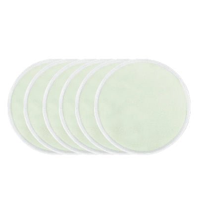 coussinets-d'allaitement lavables-Aigue-marine-vert-pĂąle