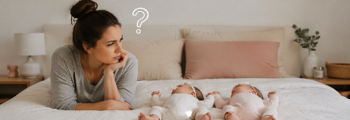 Comment éviter le mal de dos avec des jumeaux ?