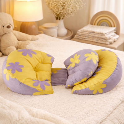 Coussin de grossesse pour dormir modulable | Bateau™ Série Soleil