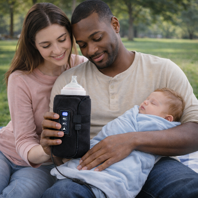 Chauffe-biberon-nomade-etui-USB-Alibie-mamaan-papa-parc-bebe-dort