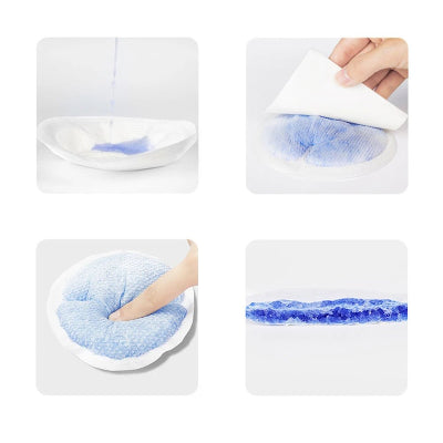 Coussinets-d'allaitement-Fraicheur hivernale-gel-absorbant