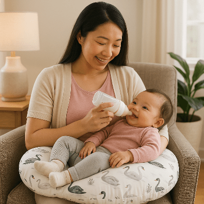 Housse-coussin-allaitement-maman-chine-biberon-bebe