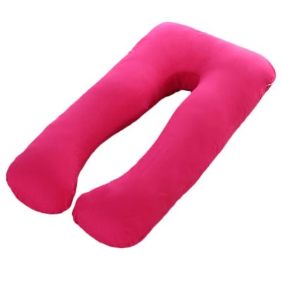 Housse-coussin-de-grossesse-carmin-rose-vif