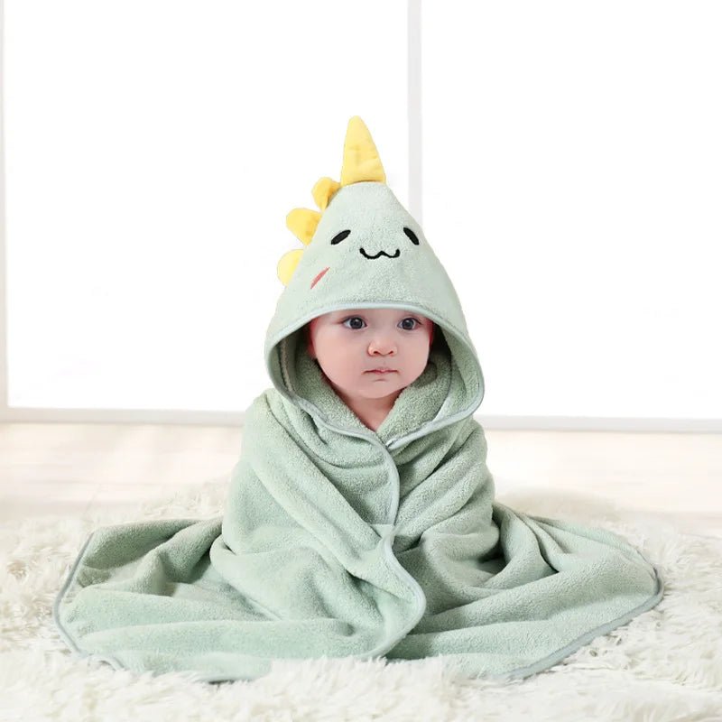 PEIGNOIR POUR BEBE | dinosaure vert - 14:175Green Dragon