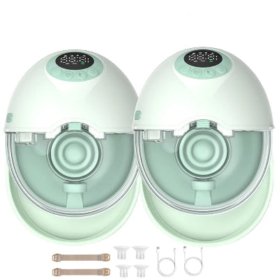 Tire-lait-avec-base-chauffante-verte