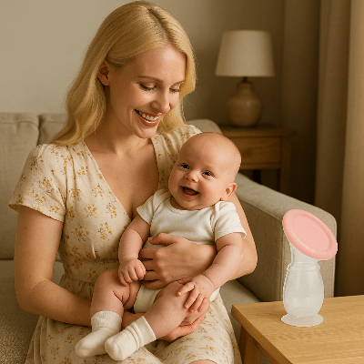 Tire-lait-manuel-FIOLE-PIVOINE-maman-blonde-bebe