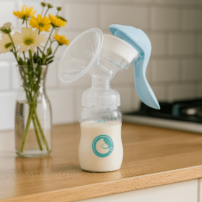 Tire-lait-manuel-a-manette-décor-cuisine