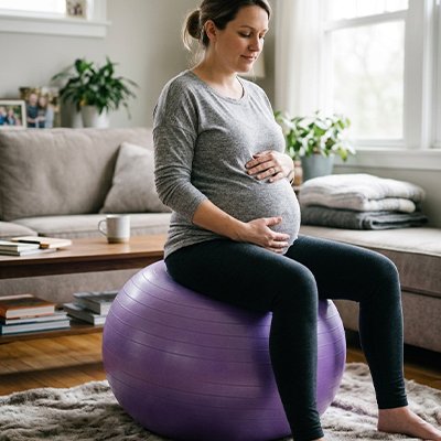Ballon de grossesse​ maman travaille