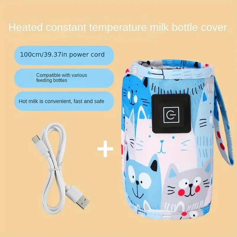 Chauffe-biberon-portable​-Touptie-bleu