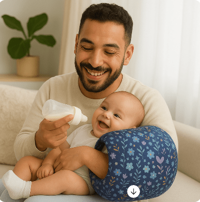 coussin-dallaitement-bleu-papa-bebe
