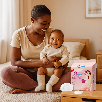 coussinet-d'allaitement-jetable-brise-dete-maman-bebe-noire