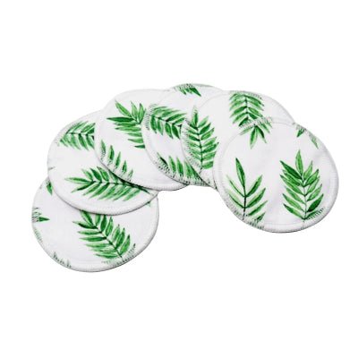 coussinet d'allaitement lavable Opale feuilles