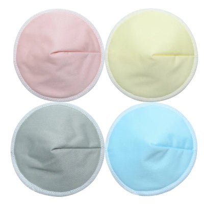 coussinet d allaitement lavable Quartz rose jaune bleu gris
