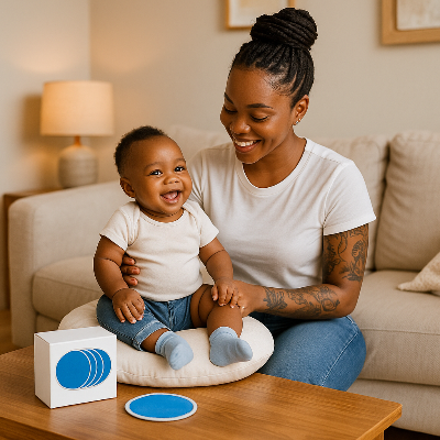 coussinets-d'allaitement lavables-Aigue-marine-africa-mama-bebe