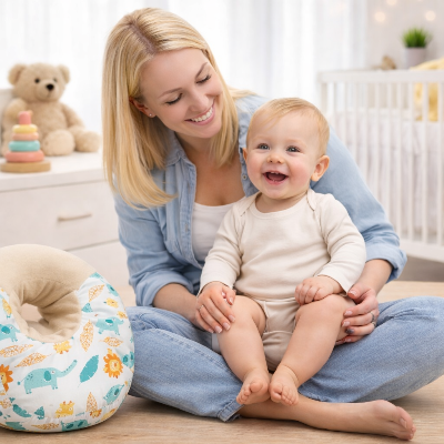 cousssin-a-bras-allaitement-mama-blonde-bebe-joue