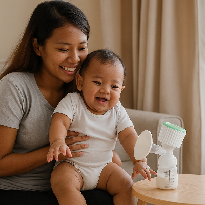 tire-lait-electrique-salvia-Sourirematernelettendrecalin