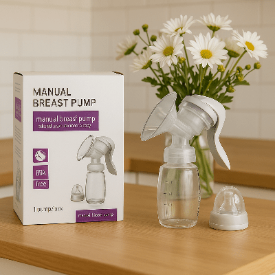 tire-lait-manuel-a-pompe-décor